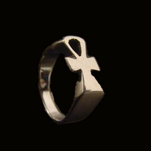 Silver Ankh Ring (SR004)